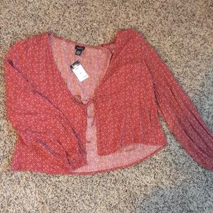 Beautiful tie up shirt